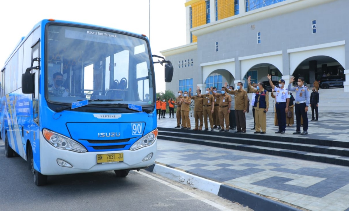 Bus Vaksinasi Bertambah, Hari Ini Beroperasi dengan Sasaran Utama Wilayah Zona Merah