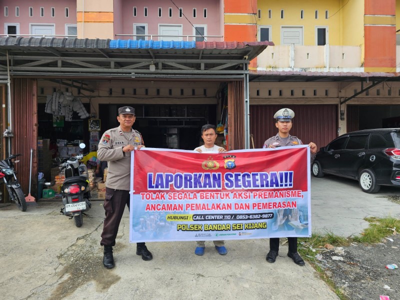 *Polsek Bandar Seikijang Berupaya Menciptakan Lingkungan yang Aman dan Nyaman bagi Masyarakat*