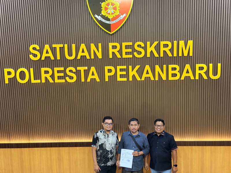 Kuasa Hukum Rio Kasairy Laporkan Inisial Z Ke Polresta Pekanbaru