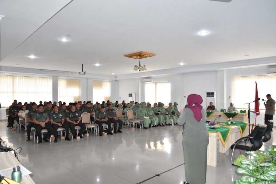 Korem 031/Wira Bima Gelar Penyuluhan Kesehatan Kanker dan Tumor