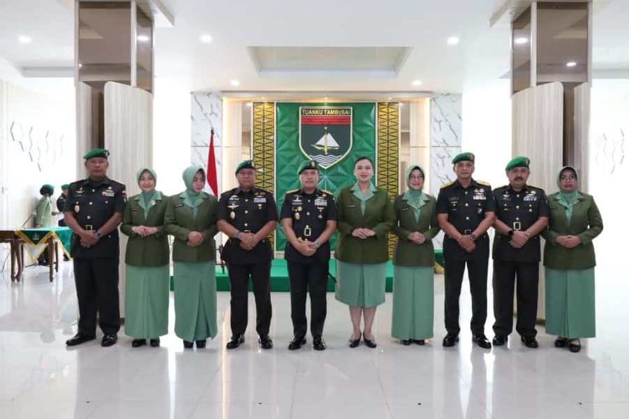 Estafet Kepemimpinan di Kodam XIX/Tuanku Tambusai, Pangdam Pimpin Sertijab Kasdam dan Kapoksahli