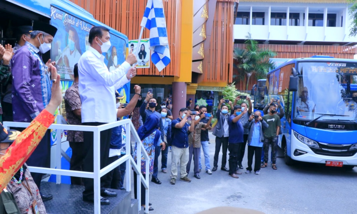 Bus Vaksinasi Keliling Sudah Layani 6.339 Warga