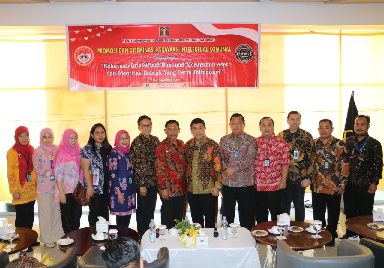 Kemenkumham Sosialisasikan Pengembangan Potensi Kekayaan Intelektual Di RIAU Melalui Mobile Intellektual Property (MIP) Clinic