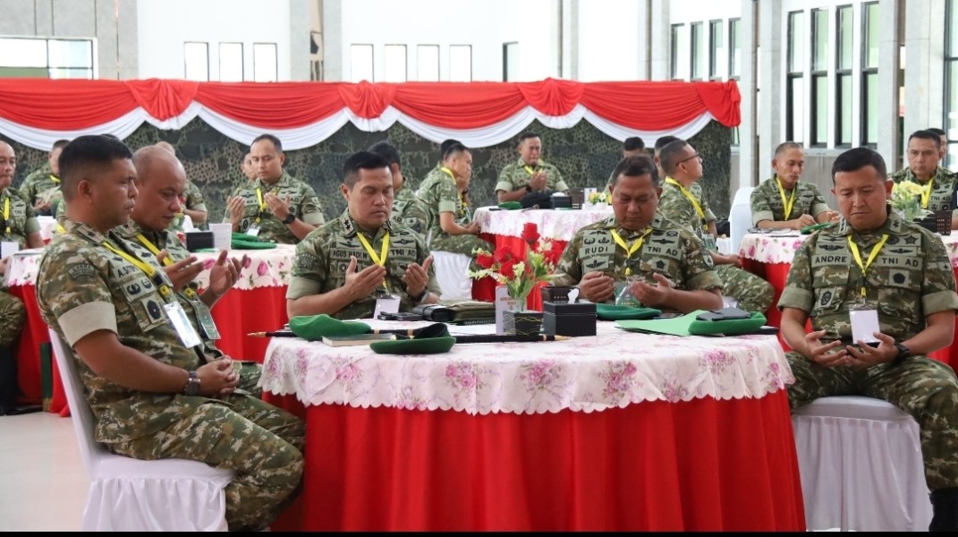 Kodam XIX/Tuanku Tambusai Gelar Rapim TA 2026