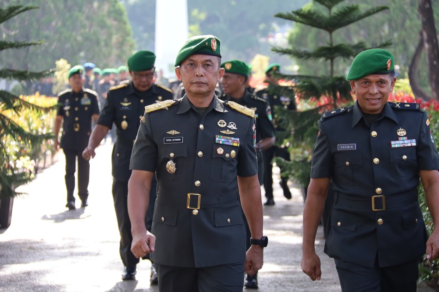 HUT Ke-1 Kodam XIX Tuanku Tambusai, Ziarah Rombongan Teguhkan Semangat Pengabdian kepada Negeri