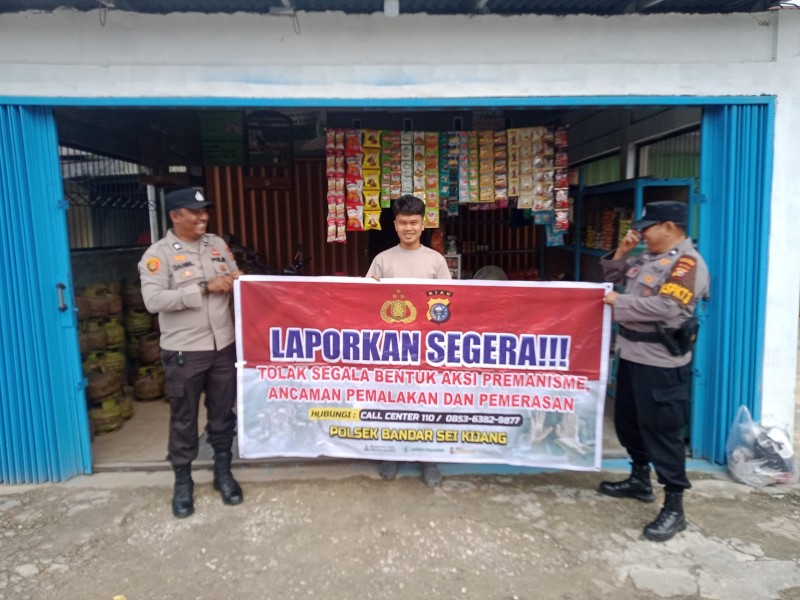 *Polsek Bandar Seikijang Kembali Laksanakan Sosialisasi Menolak Premanisme*