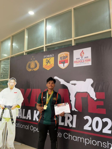 Bripda Abdurazzaq Personel Brimobda Riau Meraih Juara 1 Piala Kapolri Cup 2024