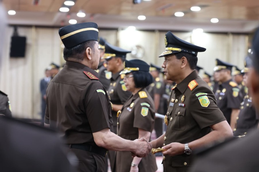 Kajati Riau Resmi Berganti, I Dewa Gede Wirajana Dilantik Jaksa Agung