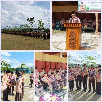 Kacab Disdik Riau Wilayah III Kak Adela Resmi Buka Perkemahan Akbar MKKS SMK Se - Kabupaten Kampar