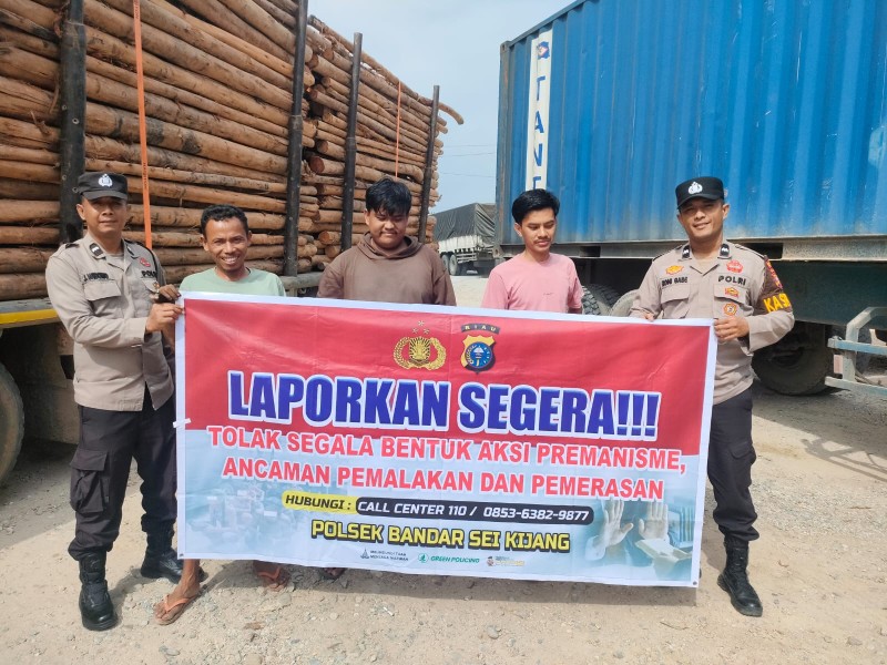 *Polsek Bandar Seikijang Laksanakan Sosialisasi Menolak Premanisme*