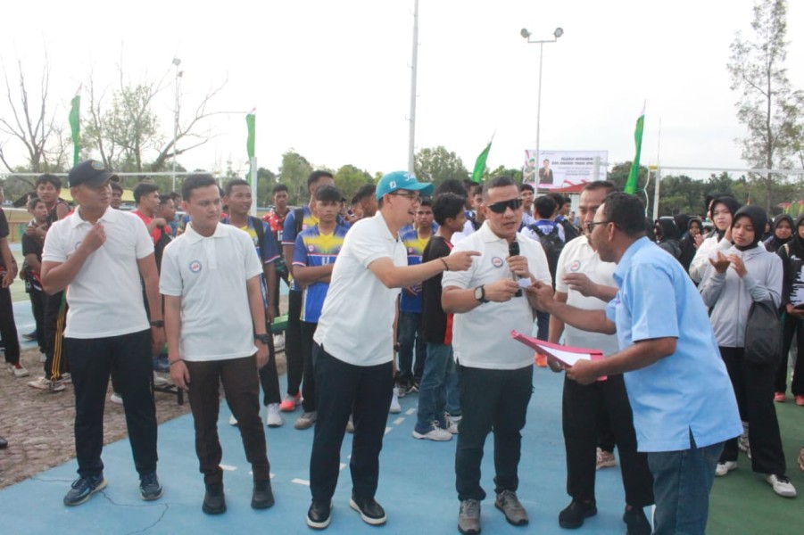 Turnamen Bola Voli Antar Club se-Kota Dumai Resmi Dibuka, Perebutkan Piala Dandim 0320/Dumai