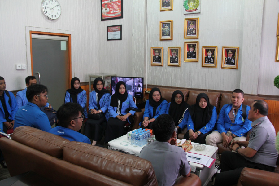Bangun Sinergitas Dengan Perguruan Tinggi, Lapas Pekanbaru Terima Mahasiswa PKL
