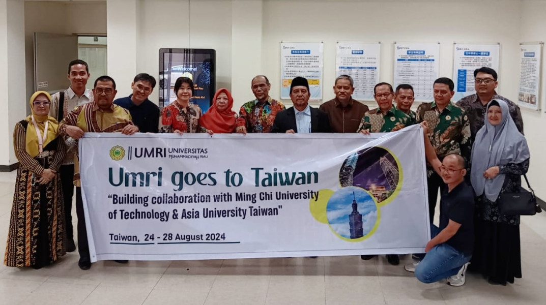 Perkuat Kerjasama Internasional UMRI Kunjungi MCUT Taiwan