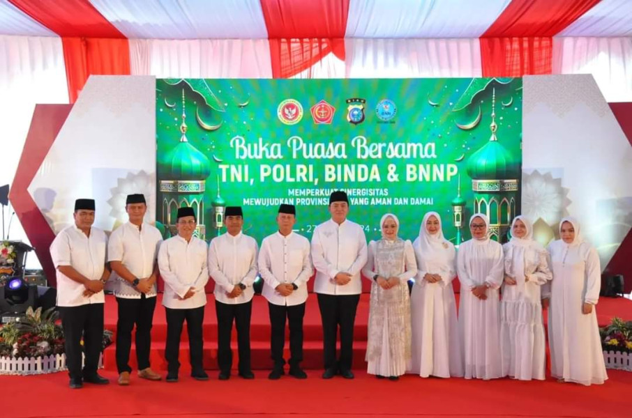 Peringati HUT Kemala Bhayangkari ke-44, Polda Riau Gelar Buka Puasa Bersama dan Silaturahmi Bersama TNI-Polri, Binda dan BNNP