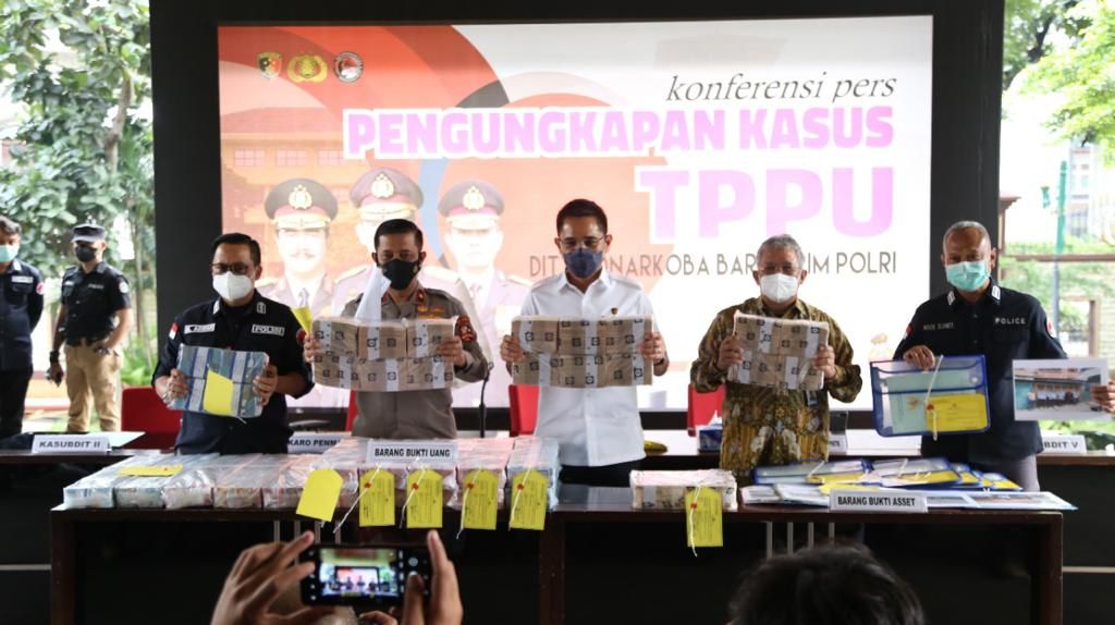 Bareskrim Polri Ungkap 3 Kasus TPPU Hasil Narkotika Berjumlah Rp 338 Miliar