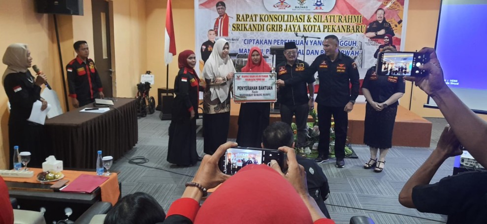 Perkuat Peran Perempuan, Srikandi GRIB Jaya Pekanbaru Gelar Konsolidasi dan Aksi Sosial