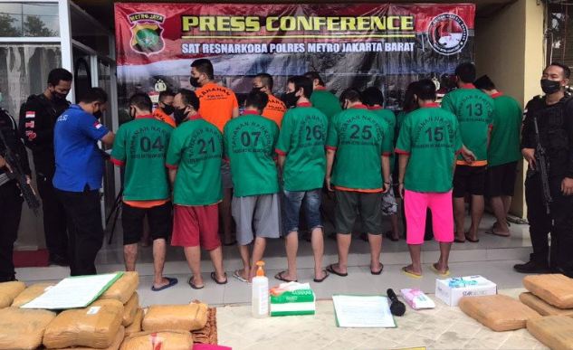 Polisi Dirikan Posko Pengamanan di Kampung Ambon Jakarta Barat, Bebaskan Dari Narkoba
