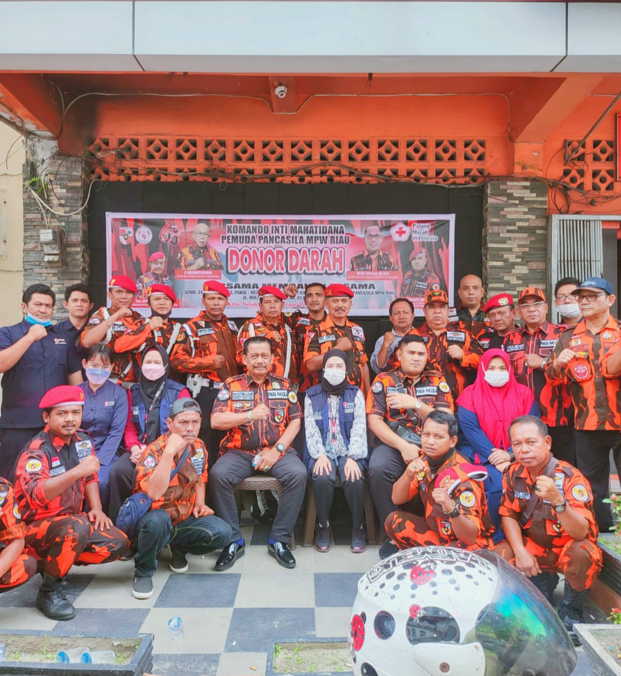 Koti Mahatidana PP MPW Riau Peduli Kemanusiaan Dengan Lakukan Donor Darah