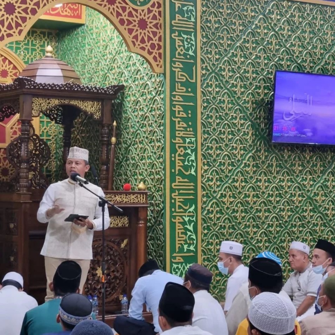 Kepala Divisi Permasyarakatan Safari Ramadhan Ke Lapas Kelas IIA Pekanbaru