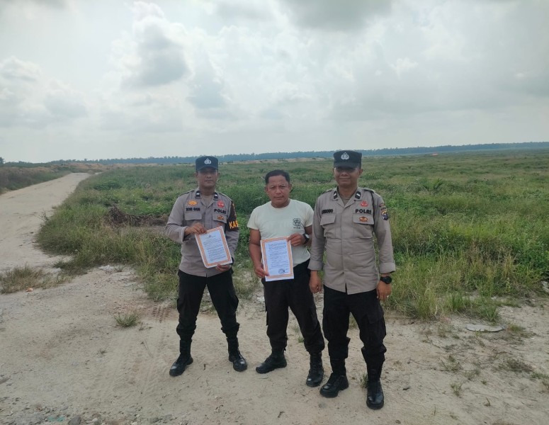 Polsek Bandar Sei Kijang Kembali Laksanakan Patroli Karhutla,Mensosialisasikan tentang pentingnya menjaga Hutan dan Bahaya Kebakaran