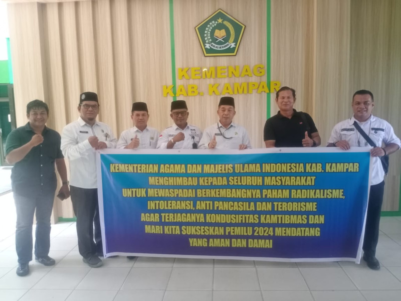 Kakan Kemenag Kampar Himbau Waspadai Paham Radikalisme Dan Terorisme