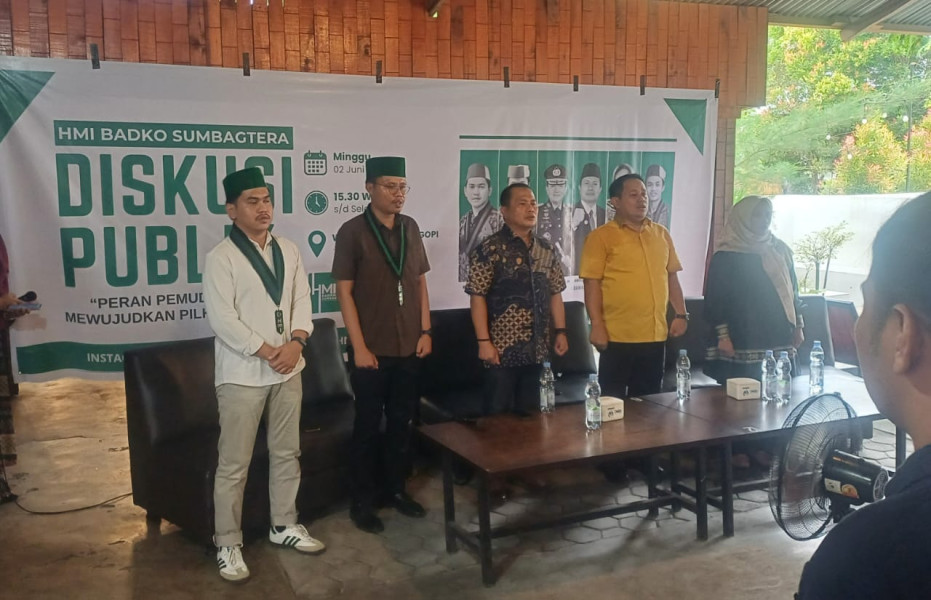 Ditaja Diskusi Oleh HMI  Badko Sumbagtera Bersama Polda Riau, Bawaslu dan KPU, Harapan Demokrasi yang Lebih Baik
