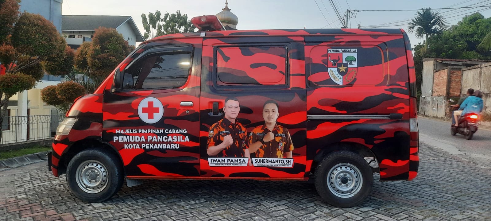 MPC Pemuda Pancasila kota Pekanbaru Sediakan Ambulans Gratis Untuk Masyarakat