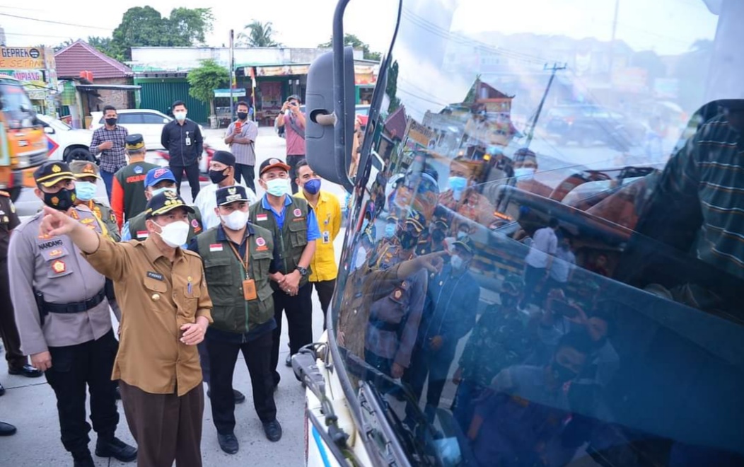Akses Keluar Masuk Kota Pekanbaru Ditutup, Wako Minta Maaf