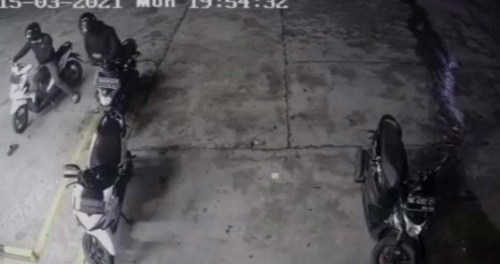 Bermodalkan CCTV, Pencuri Motor Diciduk