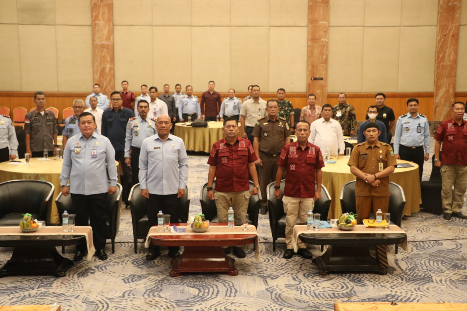 Kemenkumham Riau Bersama Aparat Penegak Hukum Tingkatkan Sinergitas Lewar Rapat Tim Pora