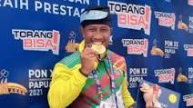 Atlet Dayung Maizir Kembali Sumbang Emas Untuk Riau di PON XX Papua