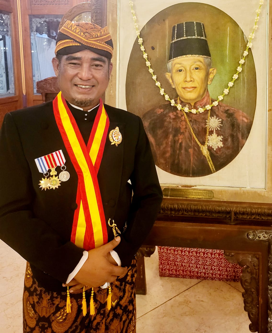 Ketua Umum DPP Santri Tani NU H.T. Rusli Ahmad Terima Gelar Bangsawan Keraton Surakarta