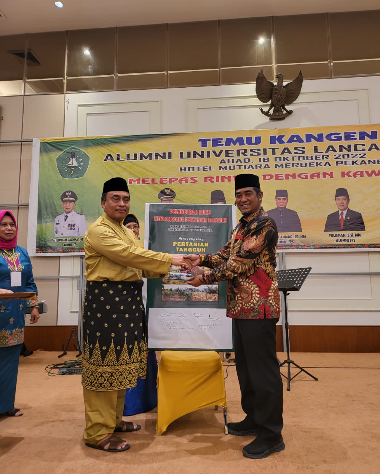 Peringati 40 Tahun Universitas Lancang Kuning, Ketua PW NU Riau H.T. Rusli Ahmad Ajak Alumni Unilak Bangun Yayasan Untuk Bangkitkan Ekonomi