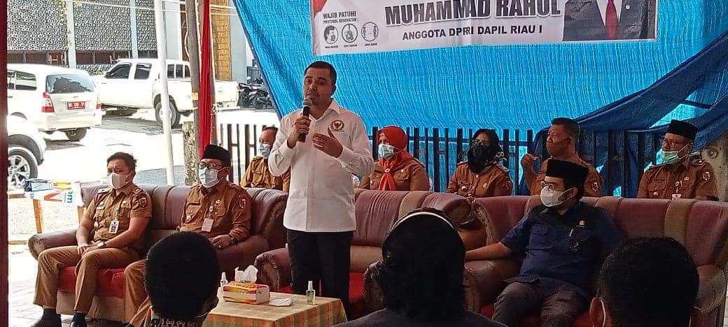 Muhammad Rahul Anggota DPR RI Dapil 1 Janji Buka Posko Pengaduan Masyarakat Masalah Hukum