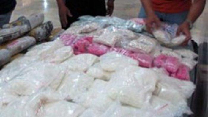 Polda Kaltim Gagalkan Peredaran 25 Kilogram Sabu