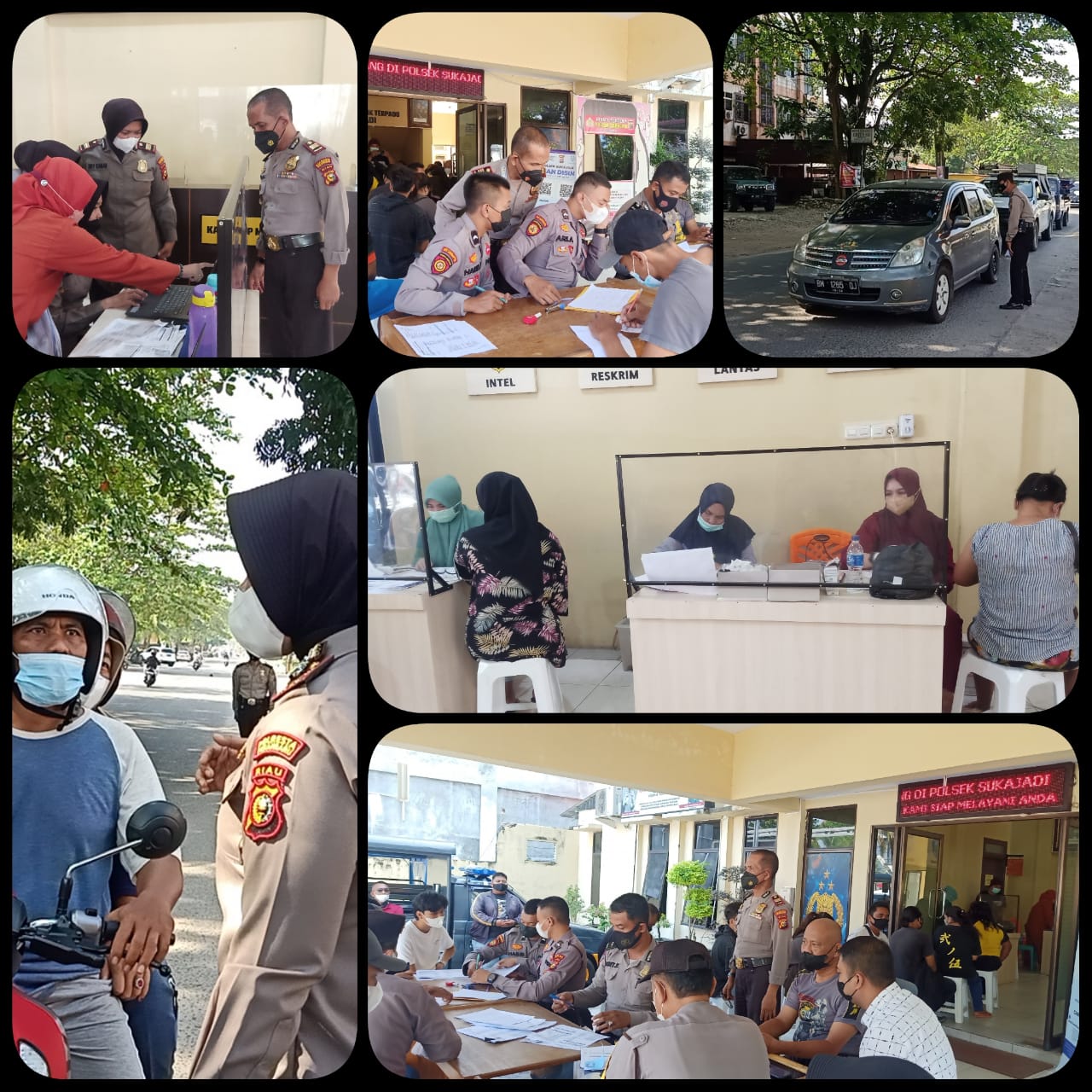 Hari Libur Polsek Sukajadi Tetap Melaksanakan Vaksinasi Bagi Masyarakat Yang Belum Melaksanakan Vaksin 1,2 dan Booster