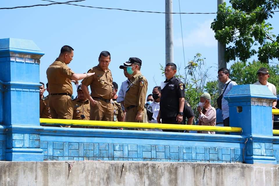 Pj Walikota Pekanbaru Muflihun Gerak Cepat, Lansung Turun Tinjau Daerah Rawan Banjir