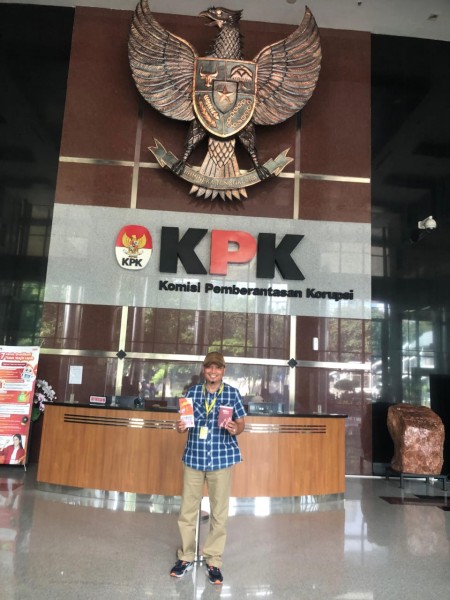 Ketua Forum Pemred Riau Rahmat Handayani Terlihat di Kantor KPK Jakarta, Ini Penjelasannya