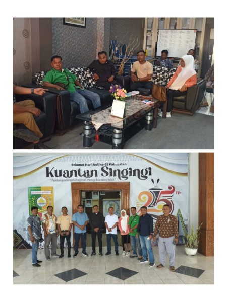 Permasalahan Dengan Anggota Dewan, DPW PWMOI Riau Turun Ke Kuansing, Beri Support ke DPD PWMOI Kuansing