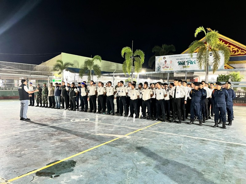 Razia Serentak Sambut HBP ke-62, Lapas Pekanbaru Tegaskan Komitmen Zero Tolerance terhadap Halinar