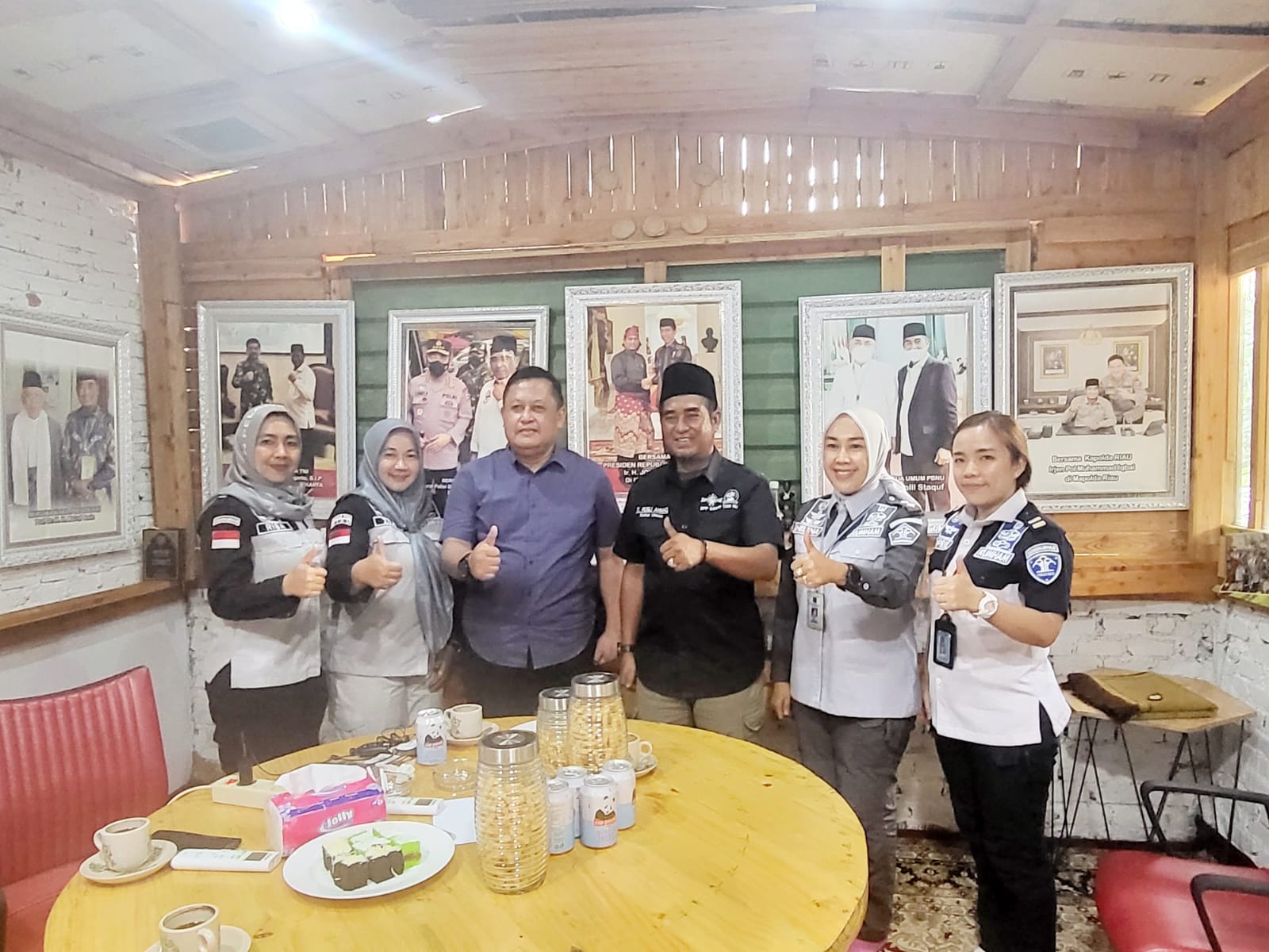 Kadivpas Kanwil Kemenkumham Riau Kunjungi Kediaman Ketum DPP Santri Tani NU Rusli Ahmad, Ini Rencana Yang Dilakukan