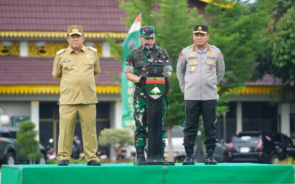 Kodam XIX/Tuanku Tambusai Gelar Karya Bakti Hari Juang TNI AD TA 2025