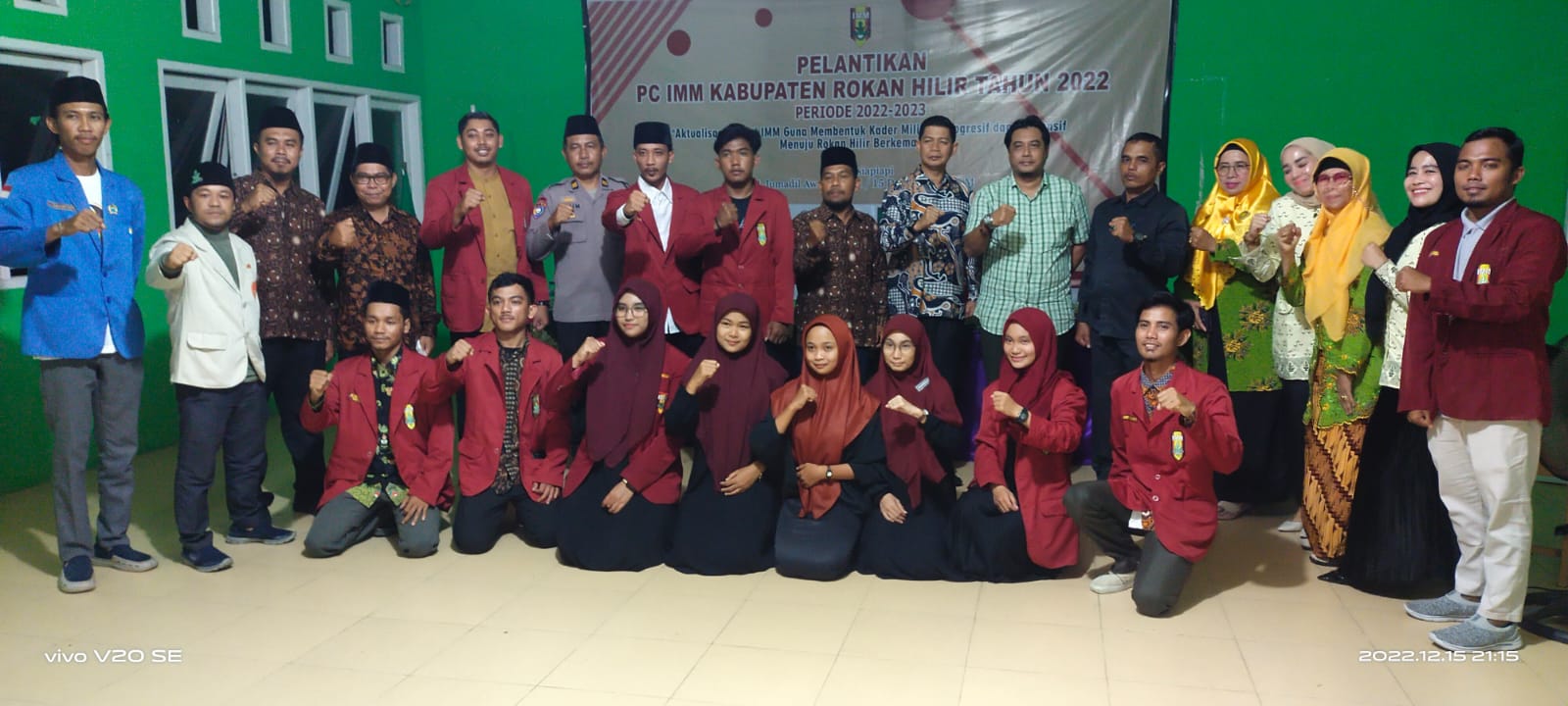 Wakil Bupati, Kadisdik Hadiri Pelantikan PC IMM Kabupayen Rohil Periode 2022 - 2023