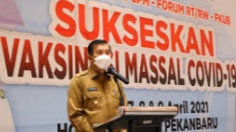 Antusias Warga Ikut Vaksinasi Massal Tinggi