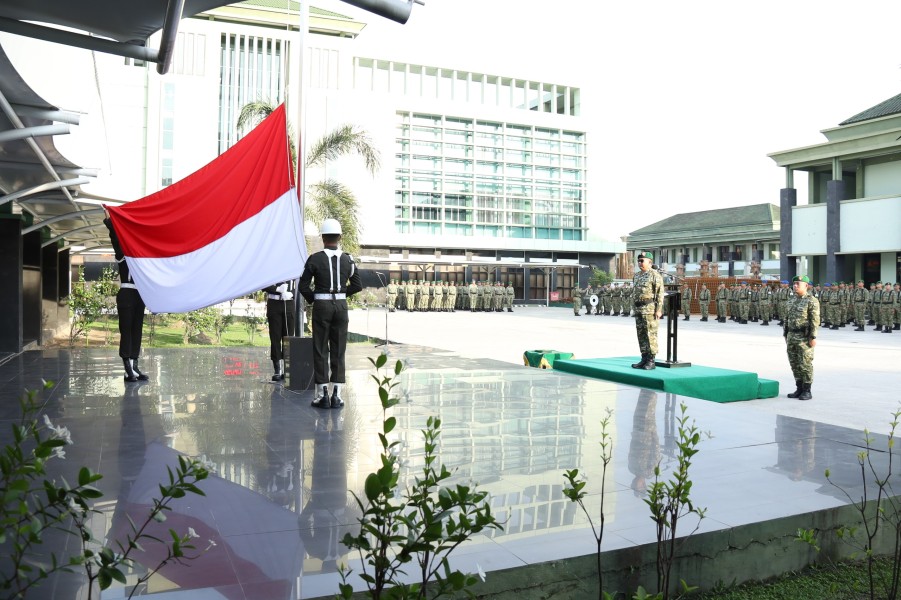 Kodam XIX/Tuanku Tambusai Gelar Upacara Harkitnas Ke-118, Kasdam Tekankan Semangat Persatuan dan Pengabdian