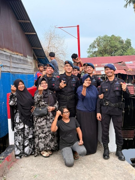 69 Jembatan Tuntas, Brimob Polda Riau Berikan Akses Masyarakat Kian Mudah dan Aman