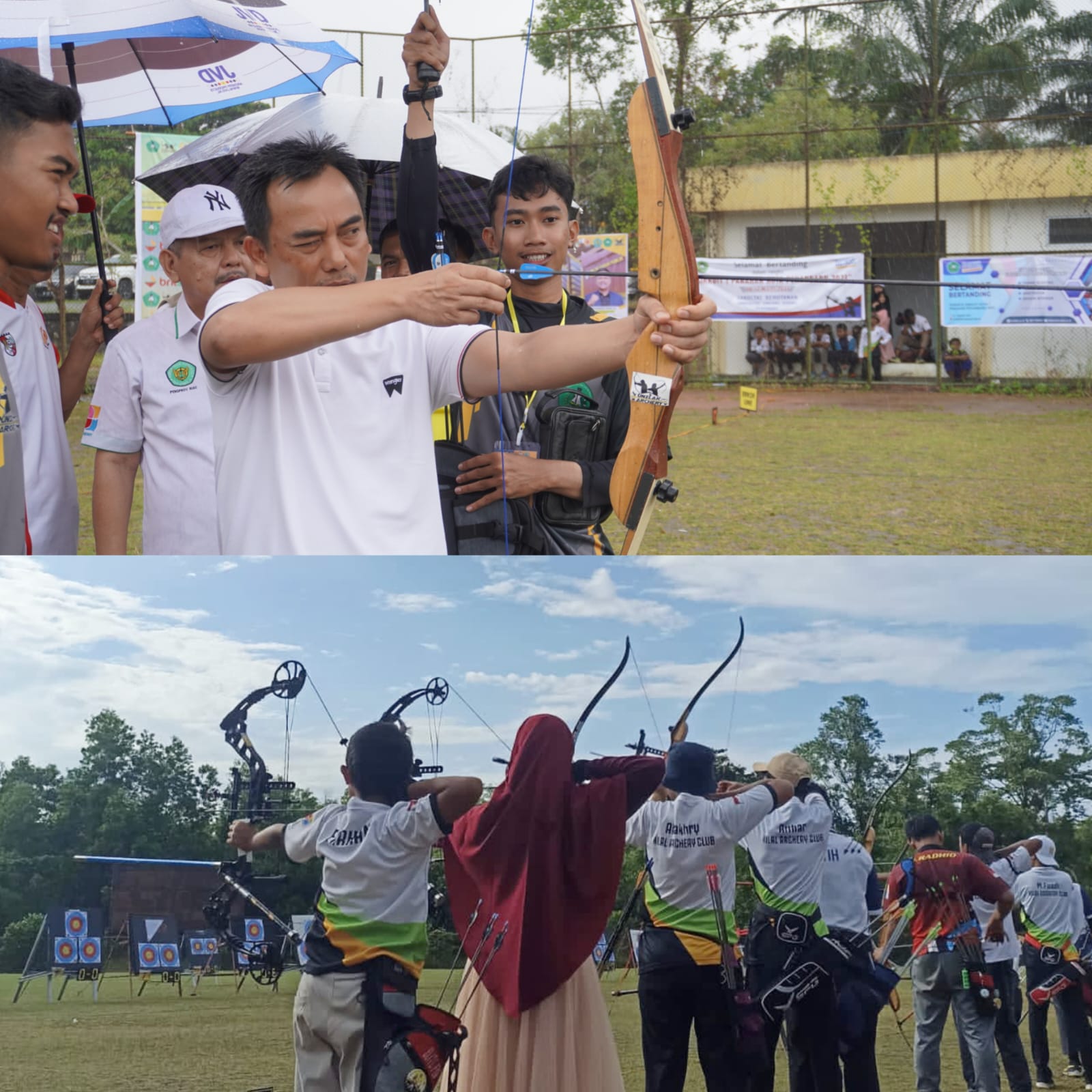 Kadispora Hazli Apresiasi Sirkuit 1 Panahan Kota Pekanbaru 2023