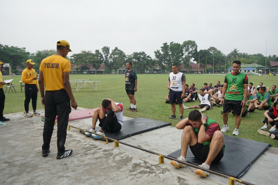 Lapangan Pancasila Jadi Lokasi Uji Kebugaran Pamen dan Pama Kodam XIX/Tuanku Tambusai
