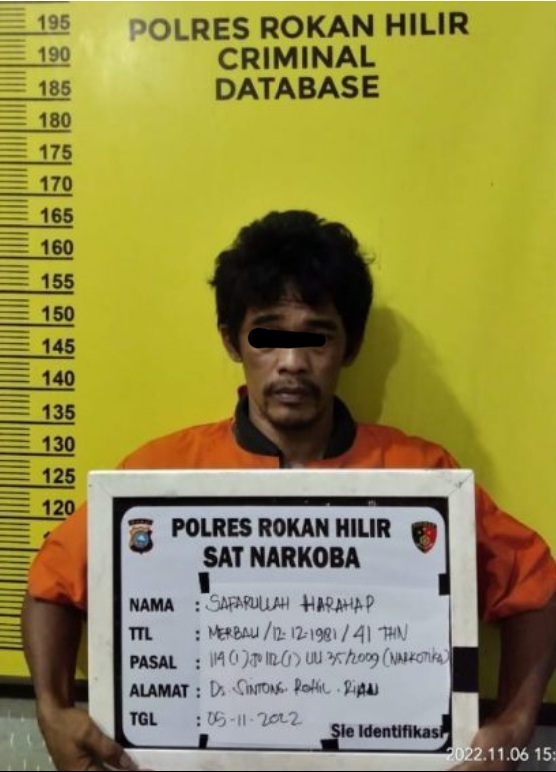 Sempat Kabur, Pengedar Sabu Di Sintong Dicokok Polisi