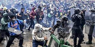 24 Demonstran Tewas Dalam Aksi Protes Anti Pemerintah di Kolombia
